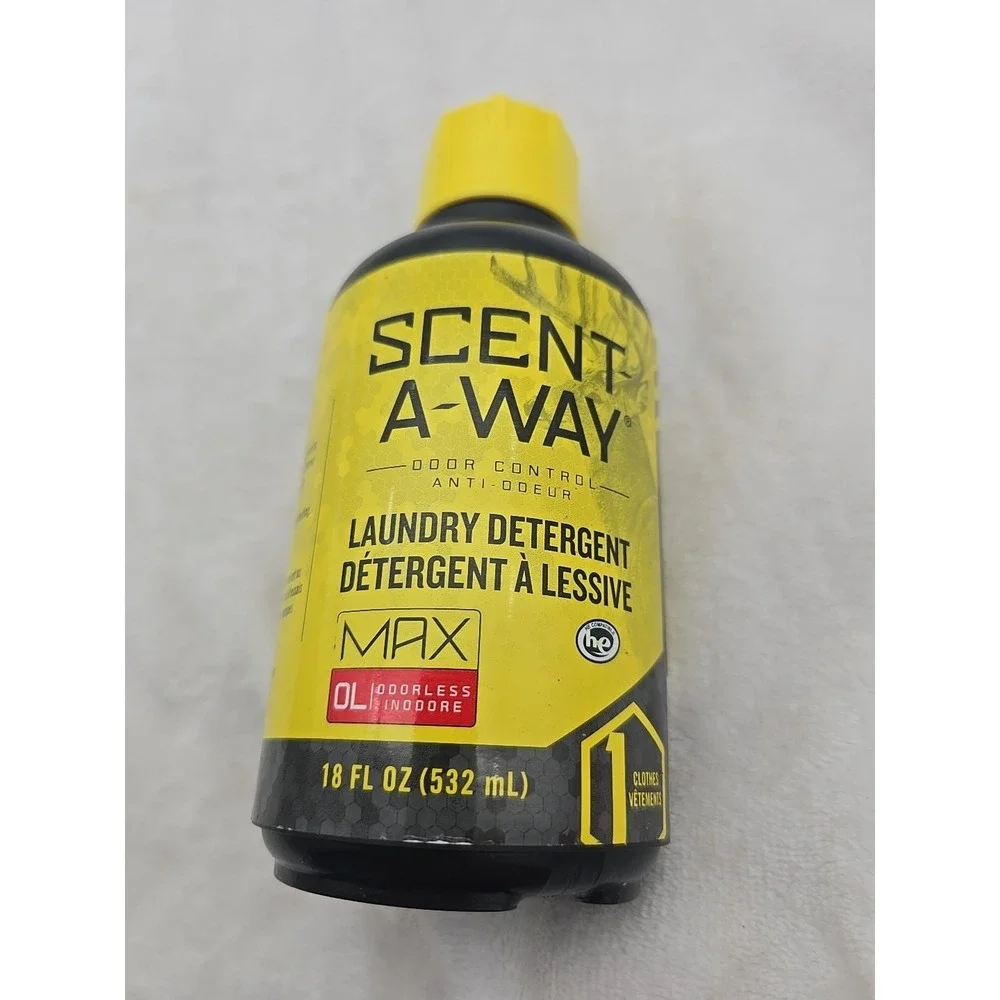 Hunters Scent A‎ Way Max Color Safe Odorless Laundry Detergent 18 Oz 100091c_v1